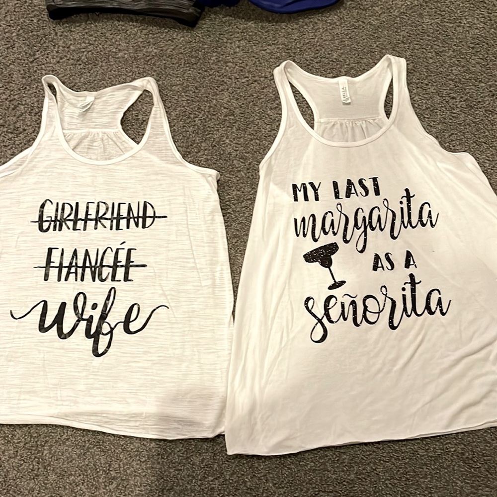 Bride and bachelorette shirts